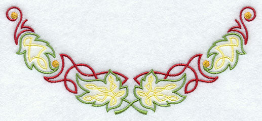 Celtic Maple Leaf Neckline (Crewneck)