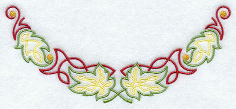 Celtic Maple Leaf Neckline (Crewneck)