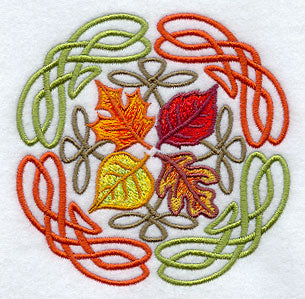 Celtic Leaves Circle
