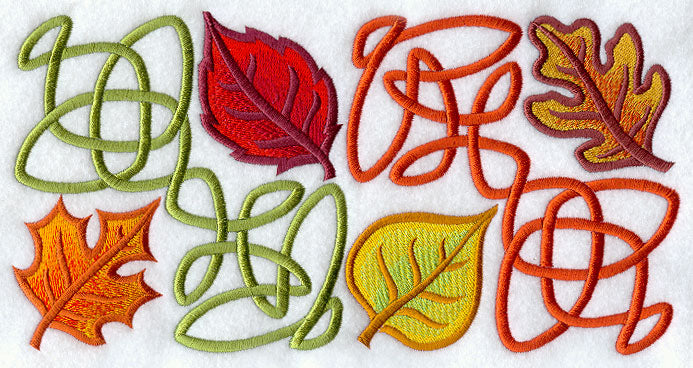 Celtic Leaves Border