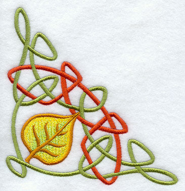 Celtic Leaves Corner