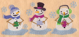 Toasty Snowman Trio