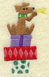 Santa's Circus Train - Dog and Presents