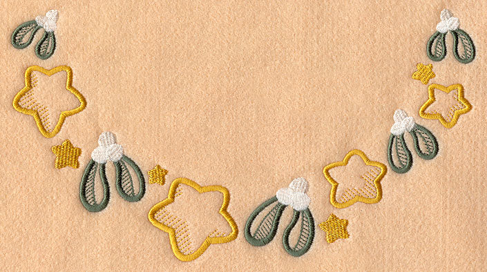 Merry Mistletoe Neckline (Crewneck)