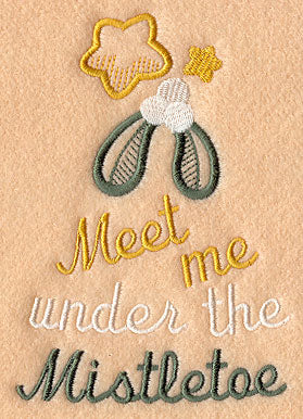 Stars and Misletoe Accent