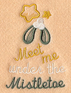 Stars and Misletoe Accent