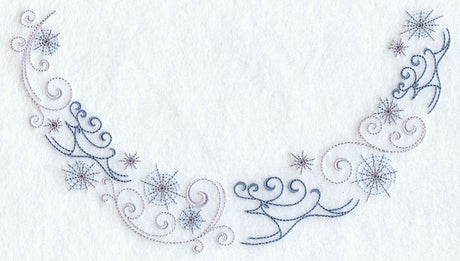 Icy Reindeer Neckline (Crewneck)