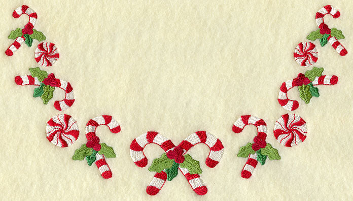 Candy Cane Neckline (Crewneck)