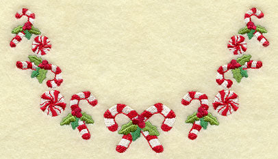 Candy Cane Neckline (Crewneck)