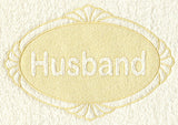Husband (Embossed)