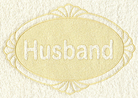 Husband (Embossed)