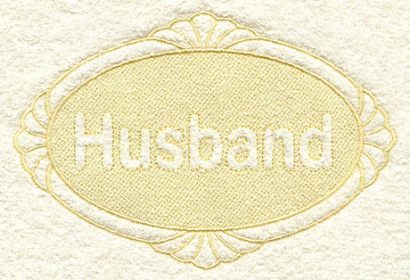 Husband (Embossed)