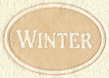 Winter (Embossed)
