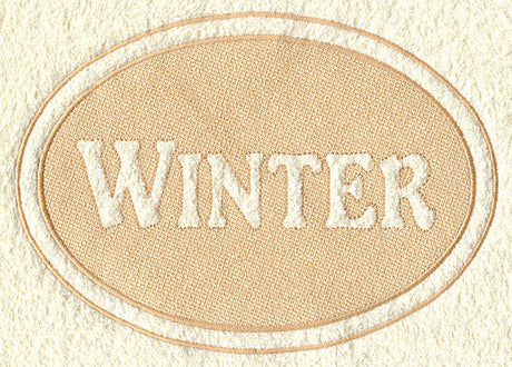Winter (Embossed)