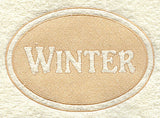 Winter (Embossed)