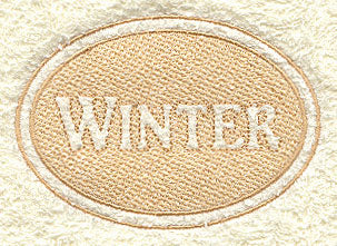 Winter (Embossed)