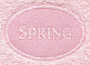 Spring (Embossed)