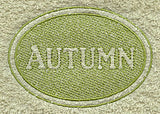 Autumn (Embossed)