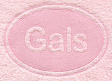 Gals (Embossed)