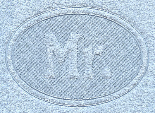 Mr. (Embossed)