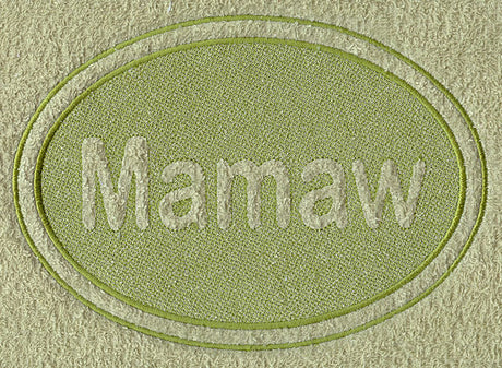 Mamaw (Embossed)