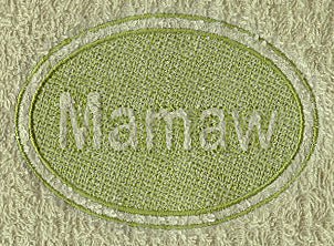 Mamaw (Embossed)