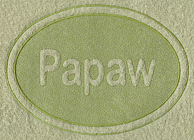 Papaw (Embossed)