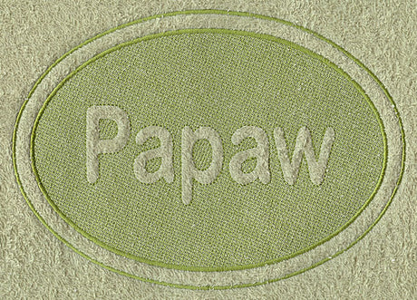 Papaw (Embossed)