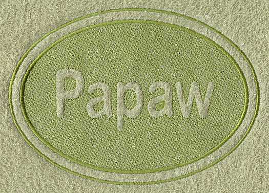 Papaw (Embossed)