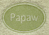 Papaw (Embossed)