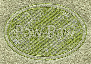Paw-Paw (Embossed)