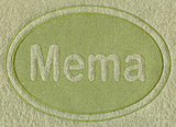 Mema (Embossed)