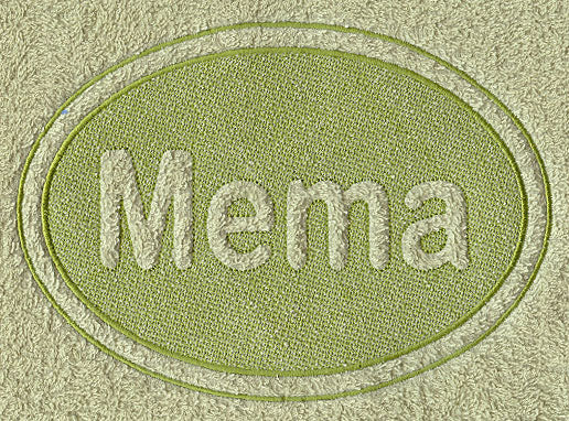 Mema (Embossed)