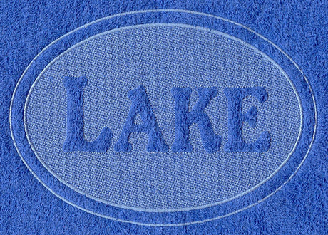 Lake (Embossed)