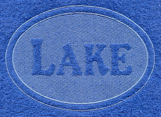 Lake (Embossed)