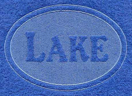 Lake (Embossed)