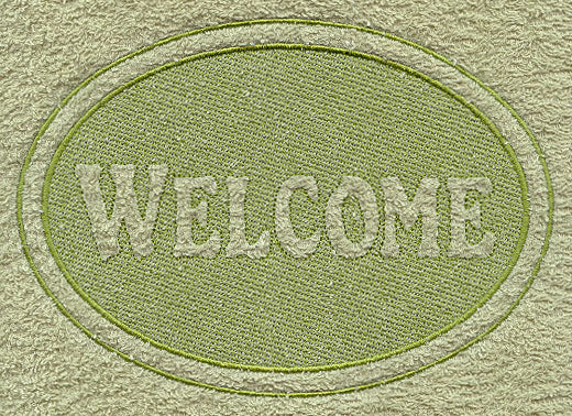 Welcome (Embossed)