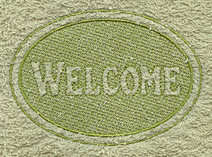 Welcome (Embossed)