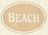 Beach (Embossed)