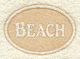 Beach (Embossed)
