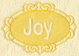 Joy (Embossed)