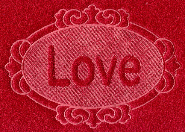 Love (Embossed)