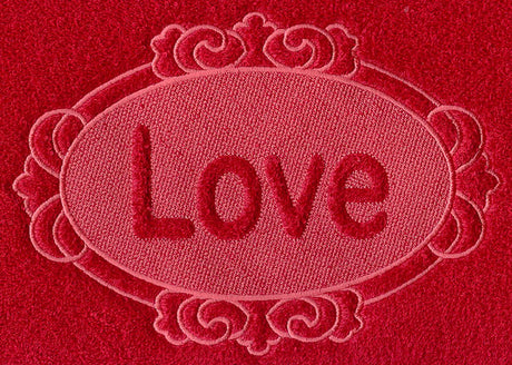 Love (Embossed)