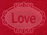 Love (Embossed)