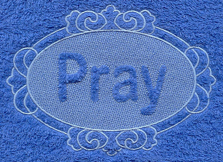 Pray (Embossed)