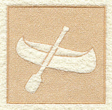 Canoe (Embossed)