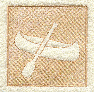 Canoe (Embossed)