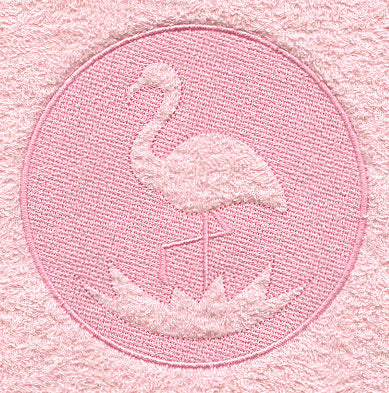 Flamingo (Embossed)