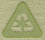 Recycle Symbol (Embossed)