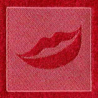 Lips (Embossed)